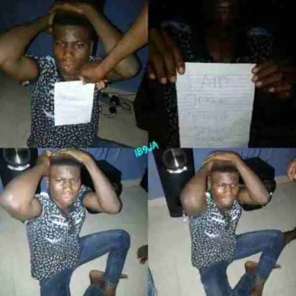 HushPuppi Inspired? Young Man Caught With A Stolen Gucci Shirt | See The Reason Why He Did It